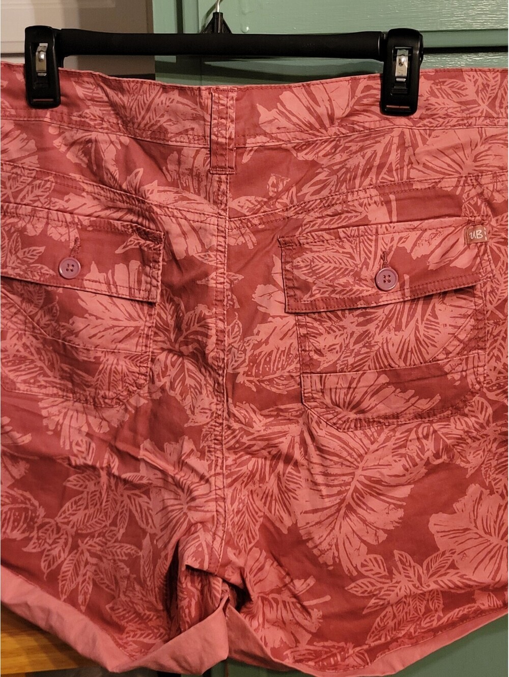Union Bay Supplies (Size 18) Peach Color Convertible Shorts Roll Up Or Wear Down - Picture 6 of 9